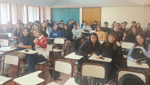 imagen Estudiantes de quinto año visitaron la Facultad de Filosofía y Letras