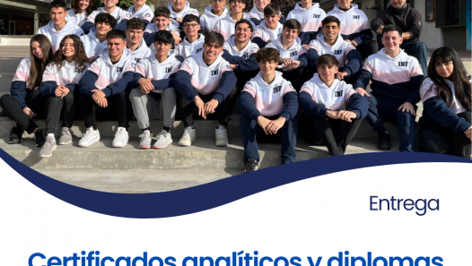 imagen Comienza la entrega de certificados analíticos y diplomas a egresados de la promoción 2025
