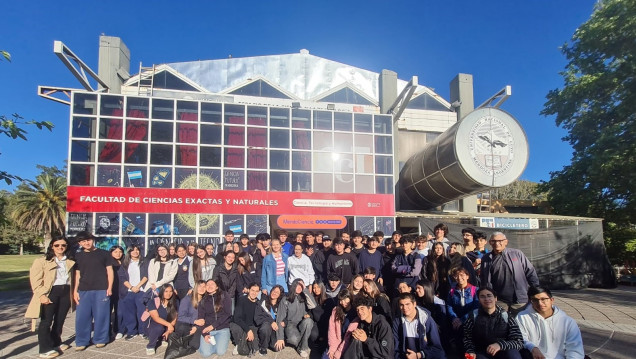 imagen Estudiantes de la Escuela Martín Zapata participaron de MendoCiencia 2026