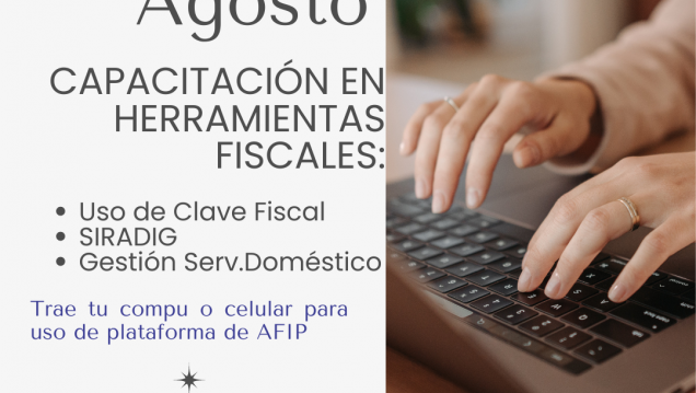 imagen Se invita a participar de una capacitación sobre Herramientas Fiscales