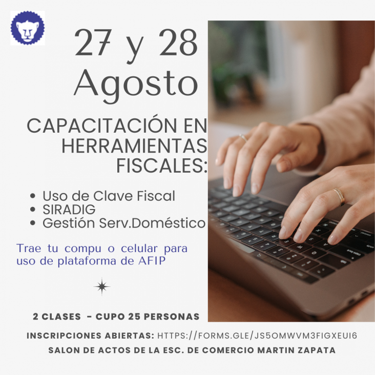 imagen Se invita a participar de una capacitación sobre Herramientas Fiscales