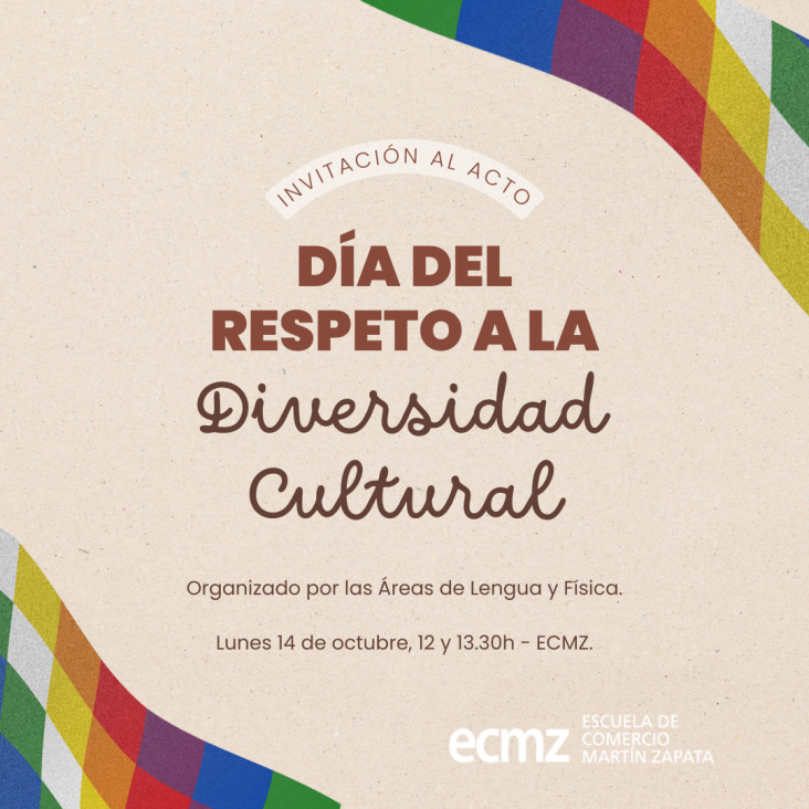 imagen Se invita a participar del Acto por el día del Respeto a la Diversidad Cultural