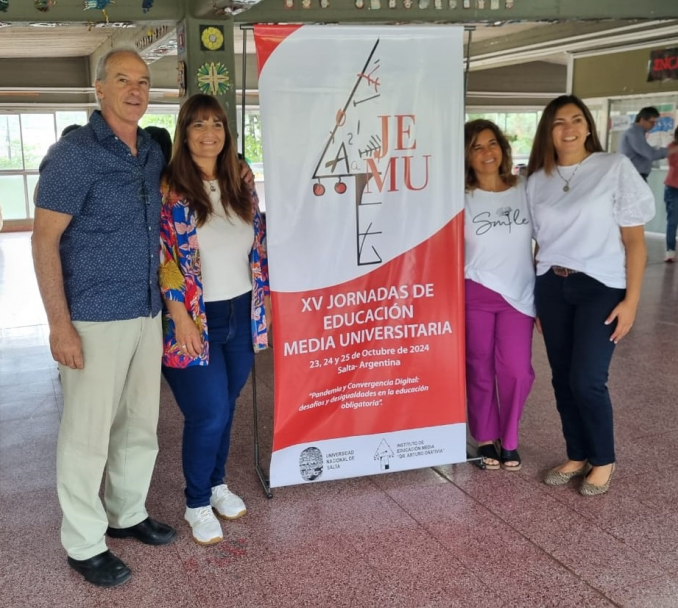 imagen La Escuela Martín Zapata tuvo una destacada participación en las Jornadas de Enseñanza Media Universitaria