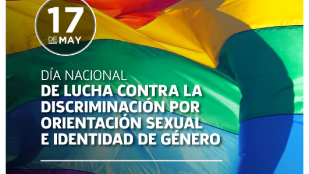imagen Día Nacional de lucha contra la discriminación por orientación sexual e identidad de género