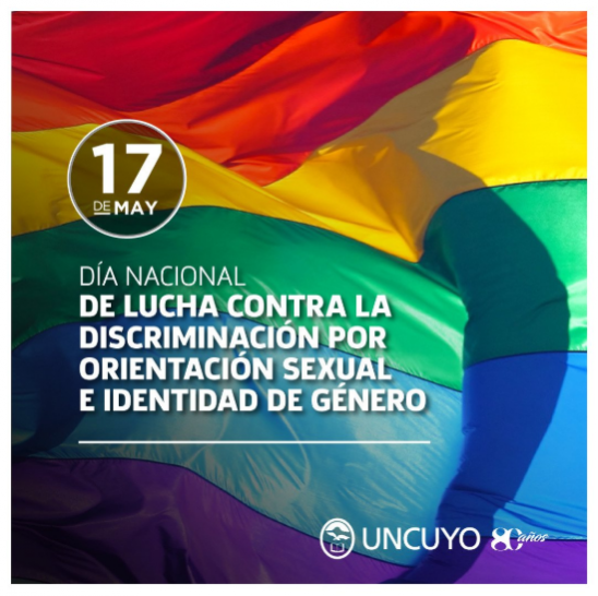 imagen Día Nacional de lucha contra la discriminación por orientación sexual e identidad de género