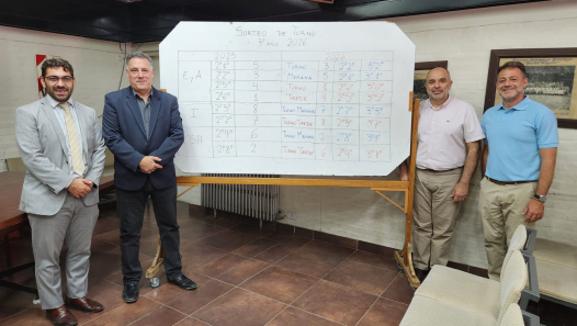 imagen Resultado del sorteo de turnos para los terceros años 2026