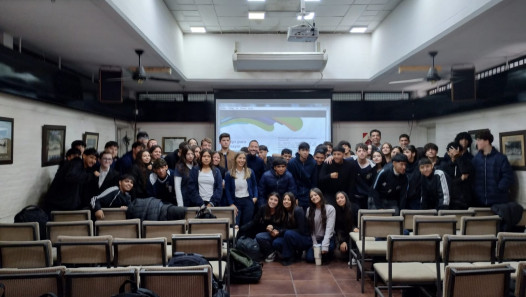 imagen Educación Financiera: estudiantes de Economía y Administración participaron de una jornada junto al Banco Patagonia