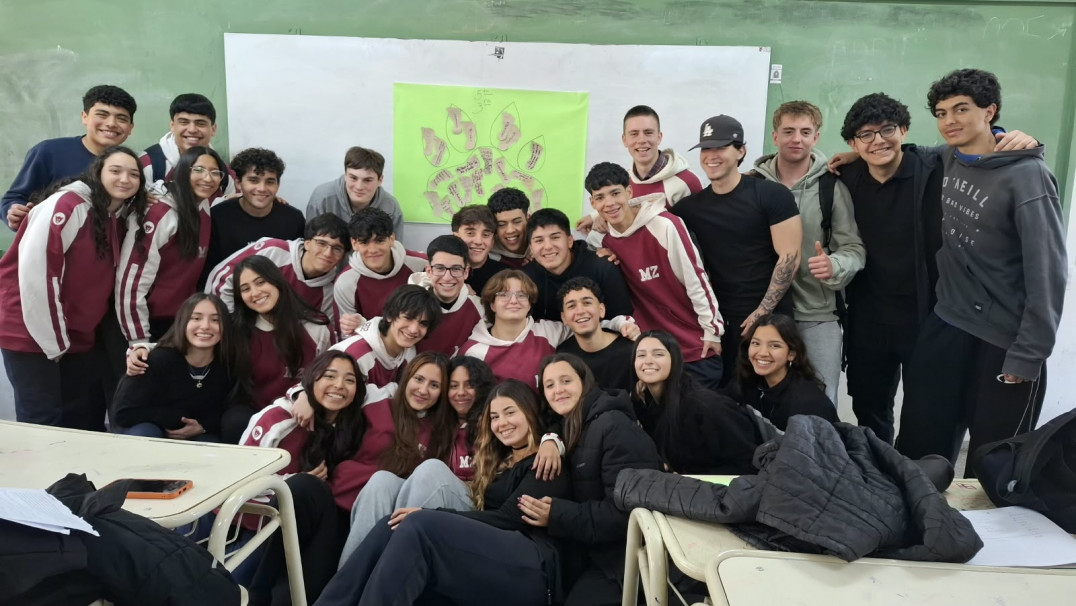 imagen Taller "Huellas": estudiantes de quinto año reflexionaron sobre su trayectoria escolar y el futuro