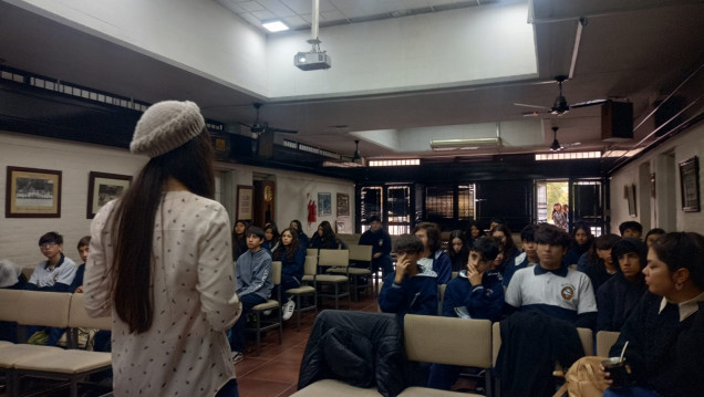 imagen Prácticas Sociales Educativas: estudiantes de primer año participaron del taller "Guardianes del Humedal Arroyo Claro"