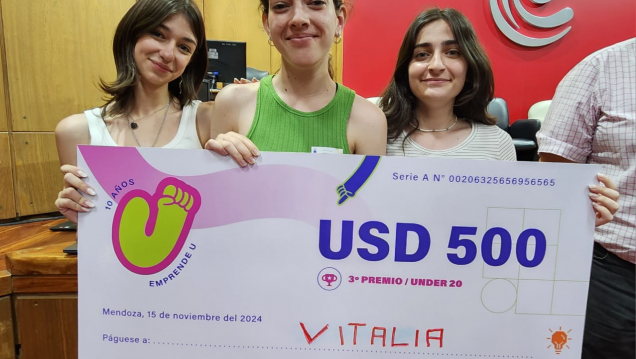 imagen Vitalia ganó el 3er. premio del Emprende U