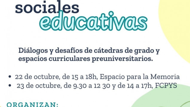 imagen La UNCuyo realizará un Encuentro de Experiencias de Prácticas Sociales Educativas