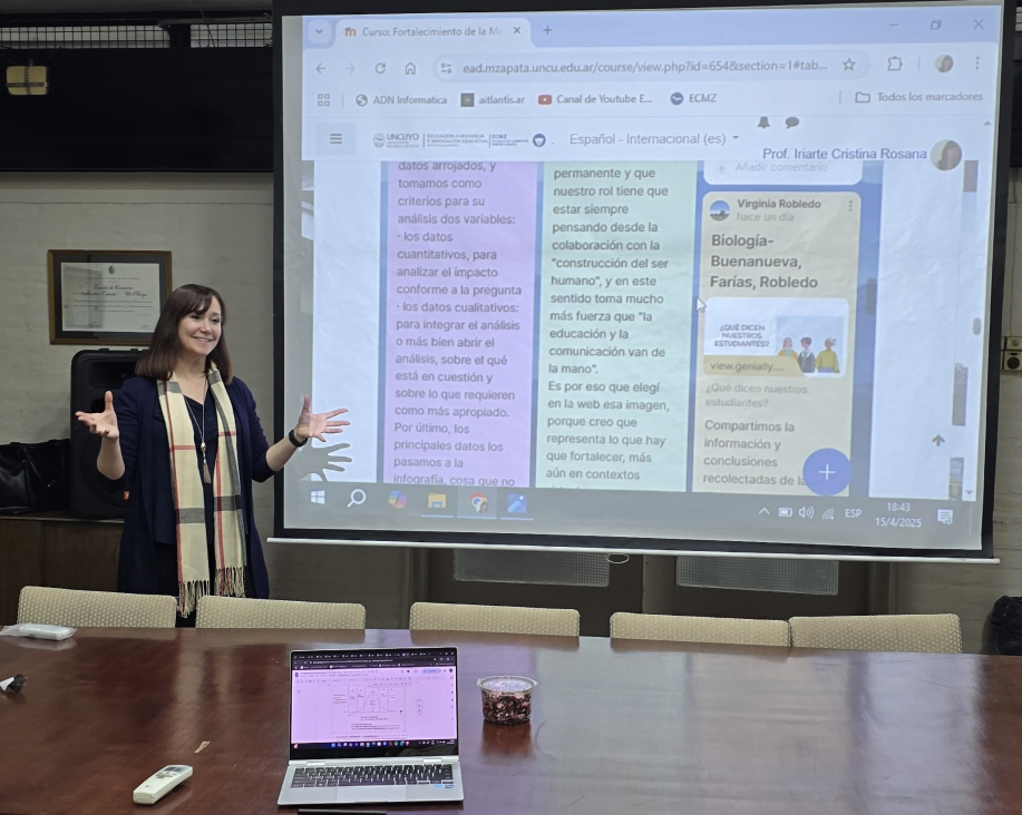 imagen Se desarrolla un trayecto de Fortalecimiento de la Mediación Pedagógica en Escenarios Educativos Ampliados