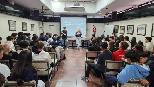 imagen La Escuela Martín Zapata fue sede de una importante conferencia sobre ciberseguridad