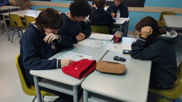 imagen Estudiantes de la Escuela Martín Zapata avanzan en la tercera ronda de MATECLUBES de OMA Argentina