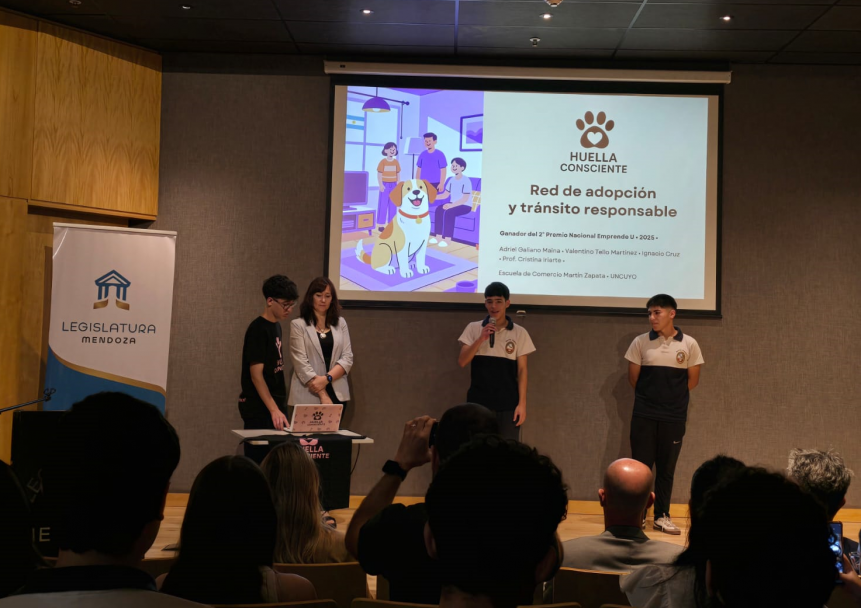 imagen "Huella Consciente" fue declarado de Interés Provincial por la Legislatura de Mendoza