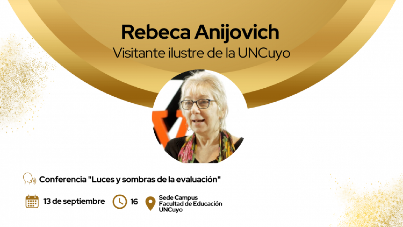 imagen Rebeca Anijovich dictará una conferencia abierta y gratuita titulada "Luces y sombras de la evaluación"