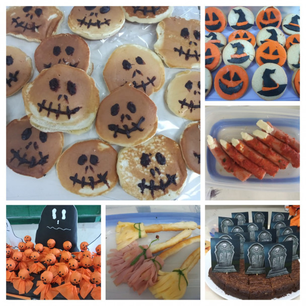 imagen Estudiantes recrearon festividad de Halloween a través de un trabajo de repaso de inglés