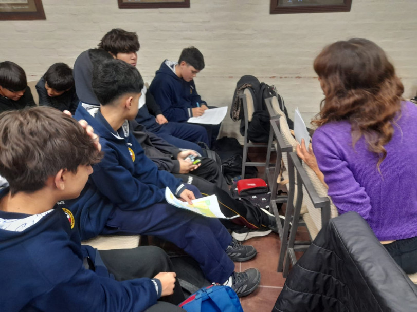 imagen Prácticas Sociales Educativas: estudiantes de primer año participaron del taller "Guardianes del Humedal Arroyo Claro"