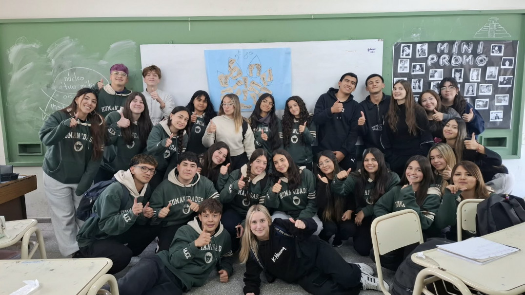 imagen Taller "Huellas": estudiantes de quinto año reflexionaron sobre su trayectoria escolar y el futuro