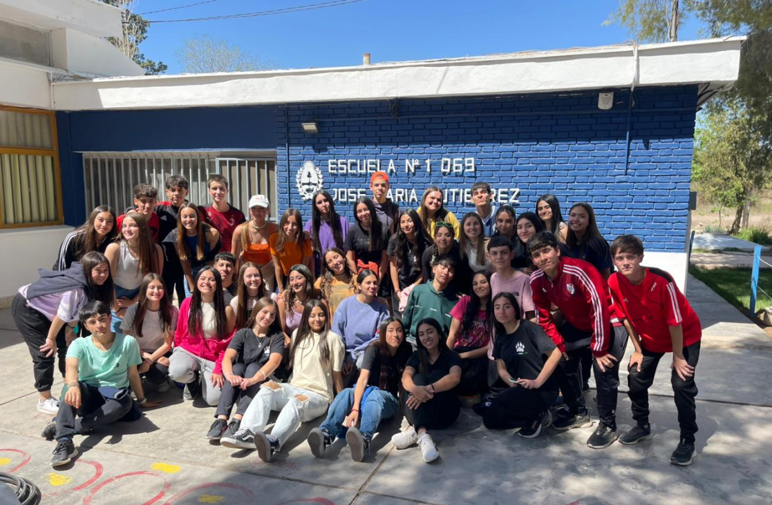 imagen El Centro de estudiantes participó de un encuentro educativo y recreativo en Lavalle