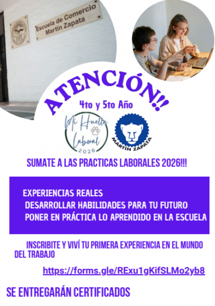 imagen Prácticas Laborales 2026 