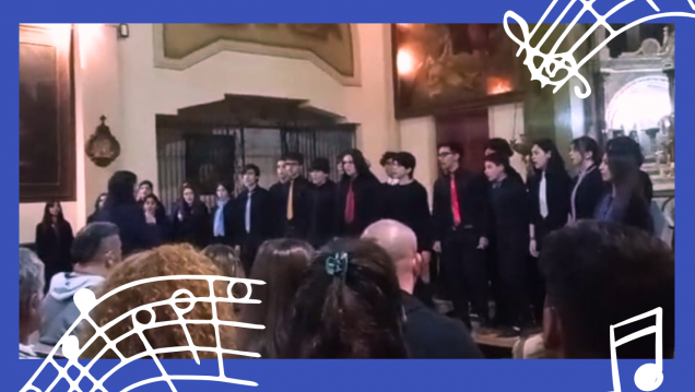 imagen El coro de alumnos Martín Zapata organiza un gran festival coral juvenil 