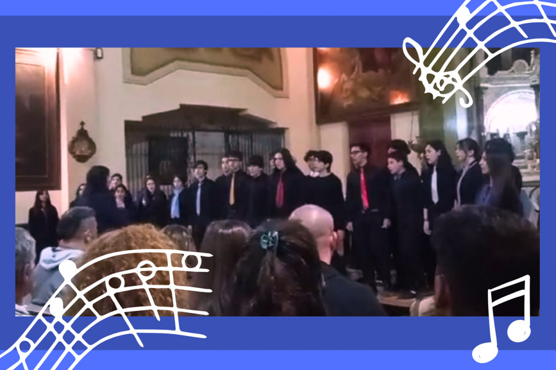 imagen El coro de alumnos Martín Zapata organiza un gran festival coral juvenil 