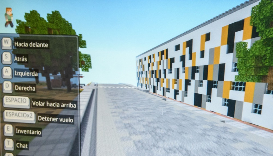 imagen Mundo UNCUYO: recrean el campus con Minecraft para orientar a estudiantes con un recorrido virtual