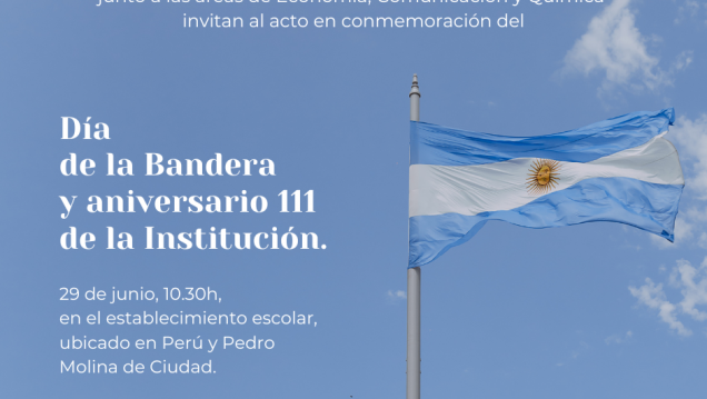 imagen Acto central: día de la Bandera y aniversario 111 de la Institución