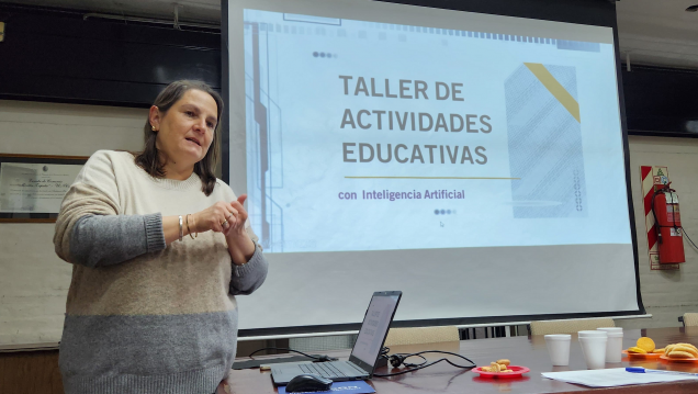 imagen Comenzó el taller de actividades educativas con Inteligencia Artificial