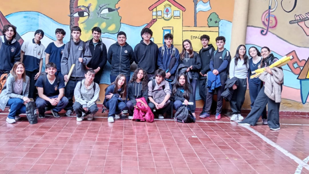 imagen Prácticas Sociales Educativas: estudiantes realizaron un diagnóstico participativo en la Escuela Emaús