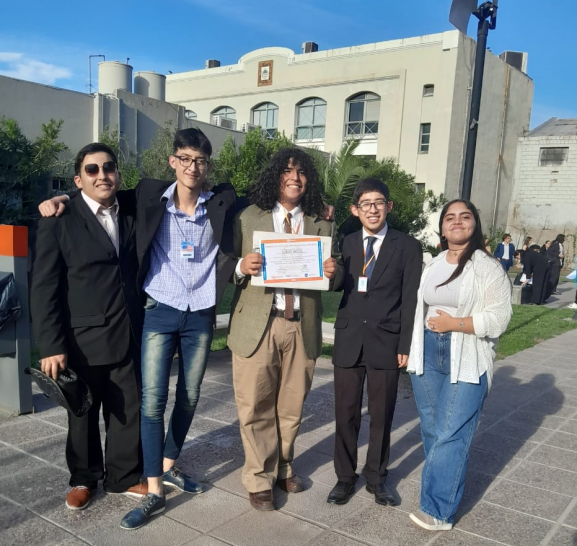 imagen Estudiantes del Martín Zapata participaron en el Modelo Regional de Naciones Unidas