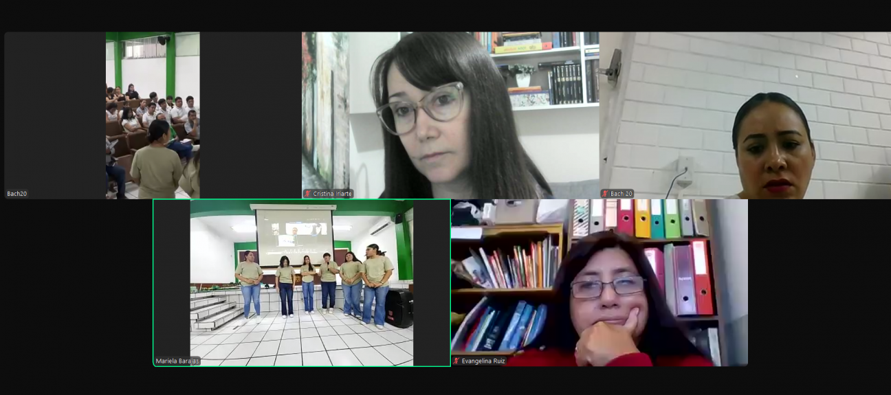 imagen Profesoras participaron como jurado de importante certamen internacional