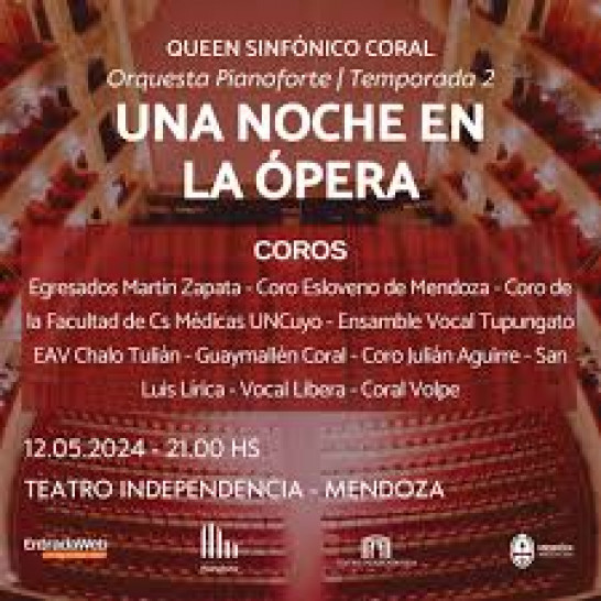 imagen El coro de egresados participará del concierto "Queen Sinfónico Coral"