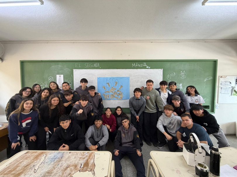 imagen Taller "Huellas": estudiantes de quinto año reflexionaron sobre su trayectoria escolar y el futuro