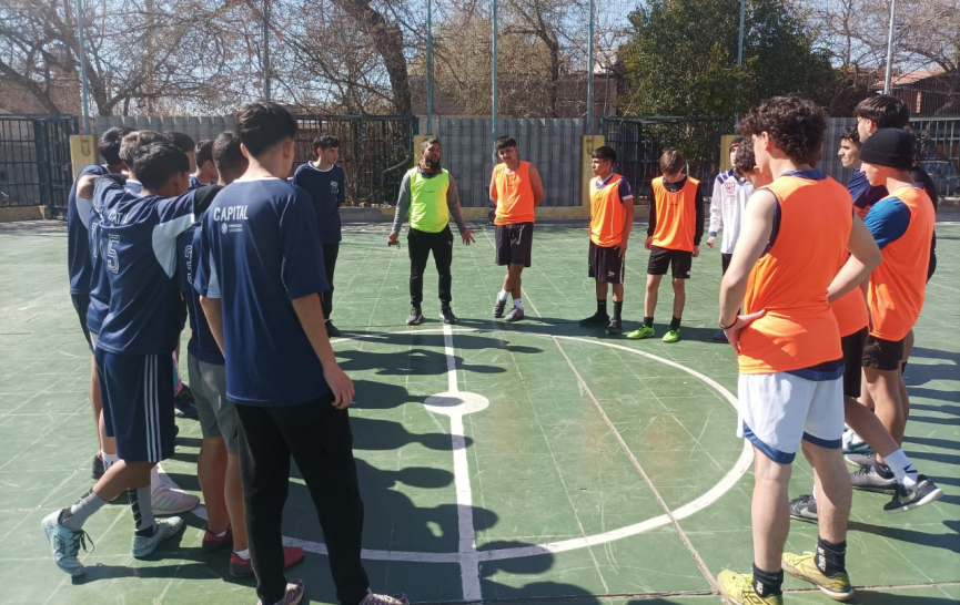 imagen Estudiantes participaron de los juegos intercolegiales