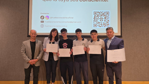 imagen "Huella Consciente" fue declarado de Interés Provincial por la Legislatura de Mendoza