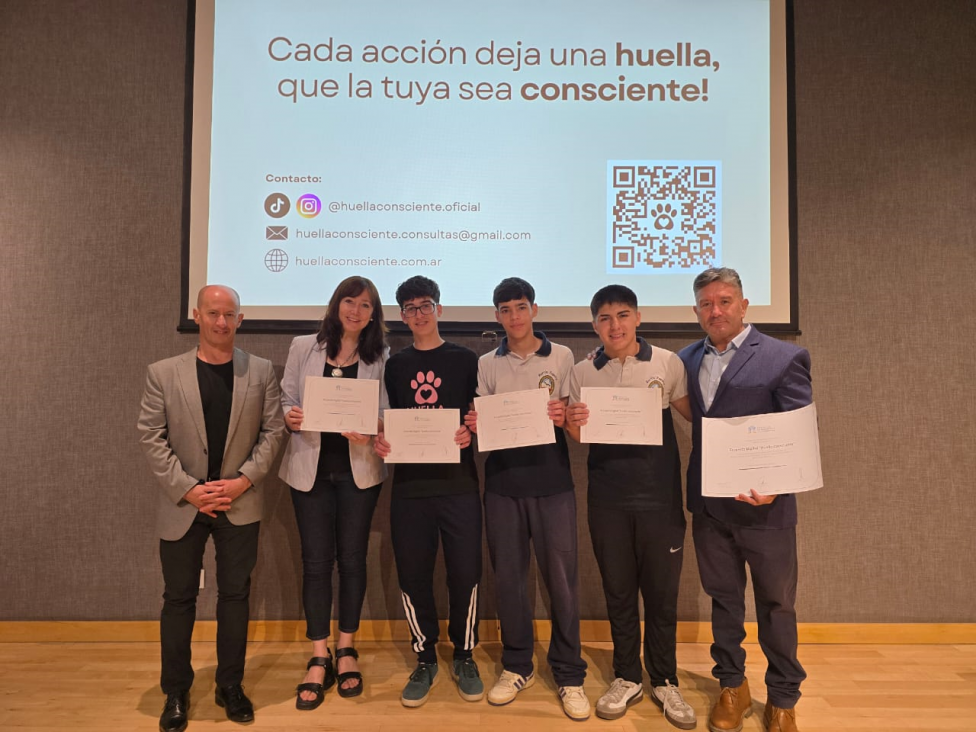 imagen "Huella Consciente" fue declarado de Interés Provincial por la Legislatura de Mendoza