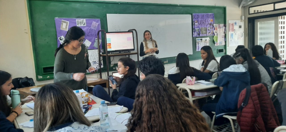 imagen Estudiantes de la Facultad de Educación realizan sus prácticas profesionalizantes en el Zapata
