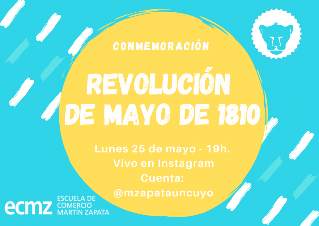 imagen Invitamos a conmemorar la Revolución de Mayo a través de una transmisión en directo