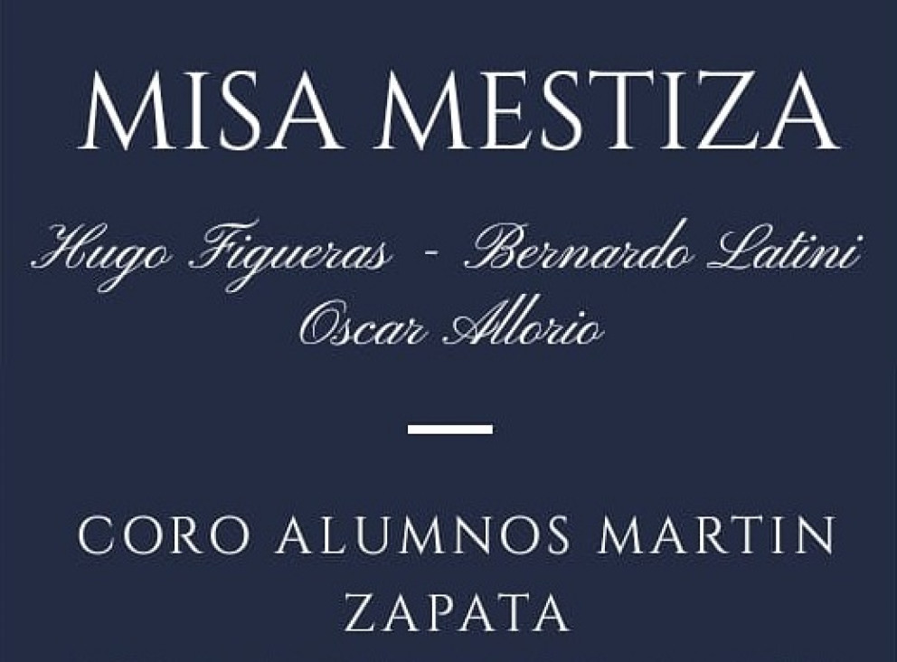 imagen El Coro escolar participará de "Misa Mestiza"