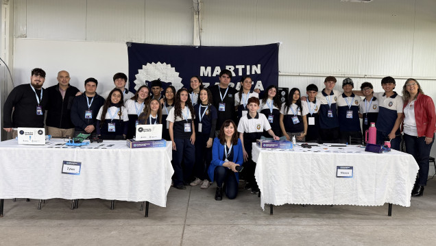 imagen Noxon hizo historia: el Martín Zapata representará a Mendoza en la Final Nacional de Robótica