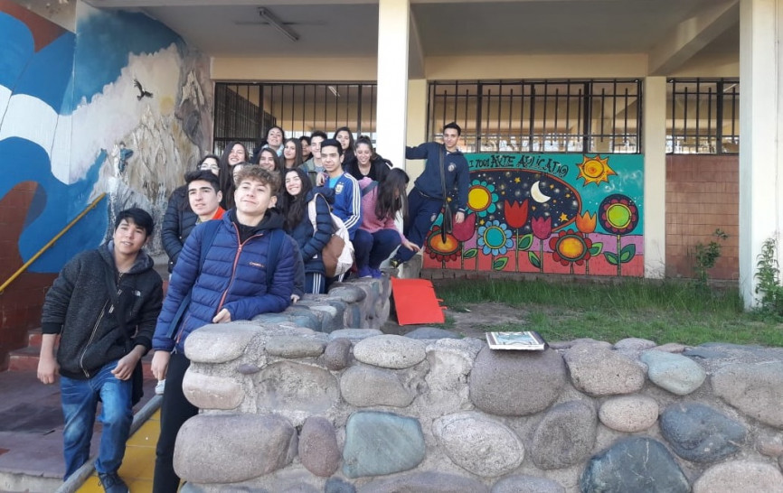 imagen Visitamos la escuela Arte Aplicado de Godoy Cruz