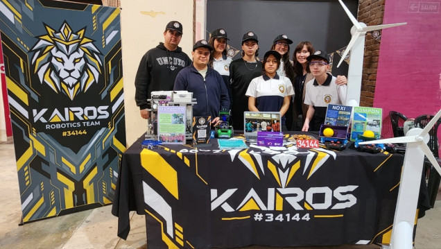 imagen El Club de Robótica fue protagonista de la Expo Edu-Innova