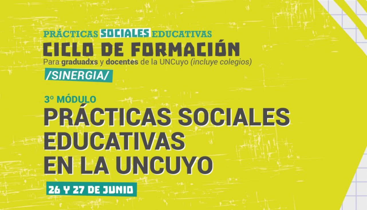 imagen Llega el 3º módulo de formación en Prácticas Sociales Educativas