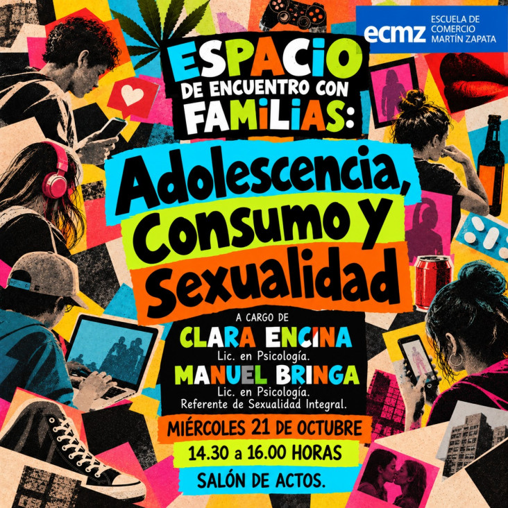 imagen Adolescencia, consumos y sexualidad: un espacio de reflexión para las familias