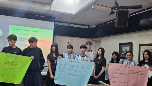 imagen Estudiantes participaron de un taller de reflexión sobre violencias y discriminación