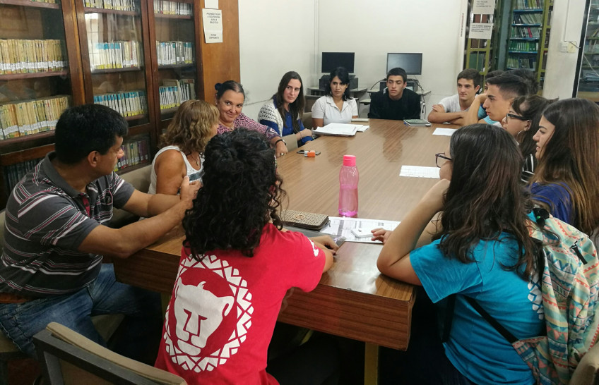 imagen Centro de estudiantes: primera reunión que da inicio a un gran año de trabajo