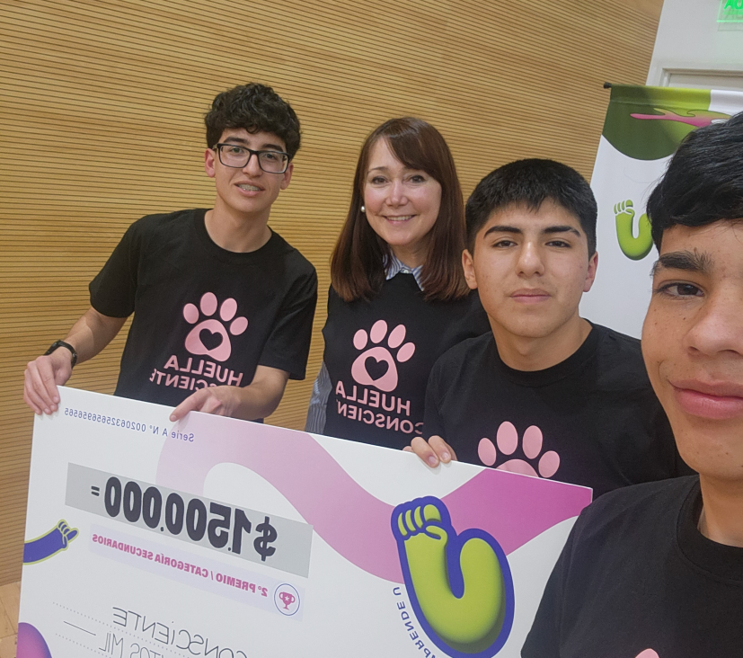 imagen Emprende U: Huella Consciente ganó el segundo puesto a nivel nacional