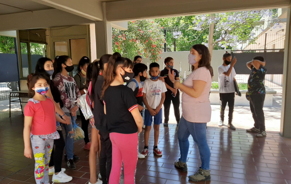 imagen CIMA: encuentro con centro educativo Arco Iris de Godoy Cruz